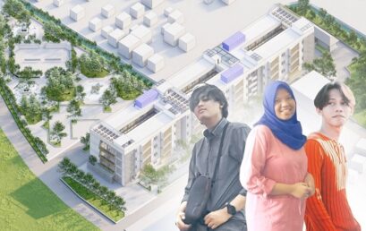 Tim MBKM Studi Independen Arsitektur Raih Mention Honorable Sayembara Desain Rusun Pra-Pabrikasi Rendah Emisi